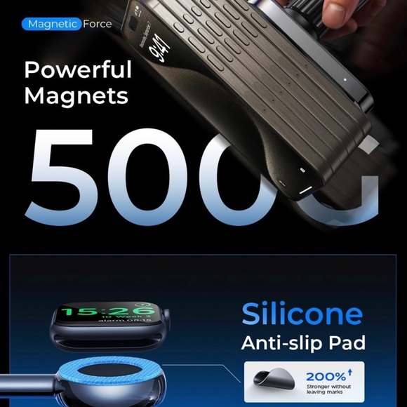 2 in 1 for 18W MagSafe Car Mount Charger - Picture 8 of 10